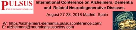 International Conference on Alzheimers, Dementia and Related Neurodegenerative Diseases International Conference on Alzheimers, Dementia and Related Neurodegenerative Diseases